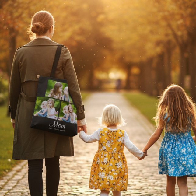 Tote Bag Mom Established Script Black 3 Photo (Créateur téléchargé)