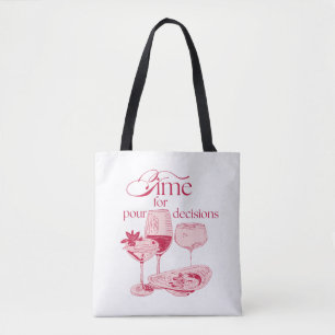 Tote Bag Moment de décisions qui coulent Création drôle p