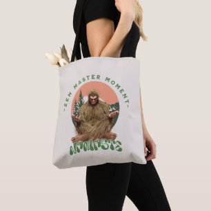 Tote Bag Moment de maître zen Namaste - Méditation de Bigfo