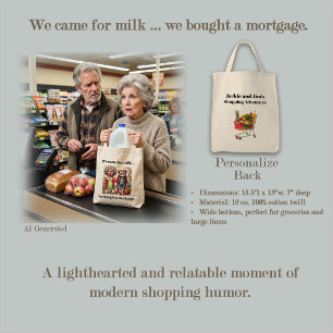 Tote Bag Moment Relatif de la Coutume de Shopping Moderne