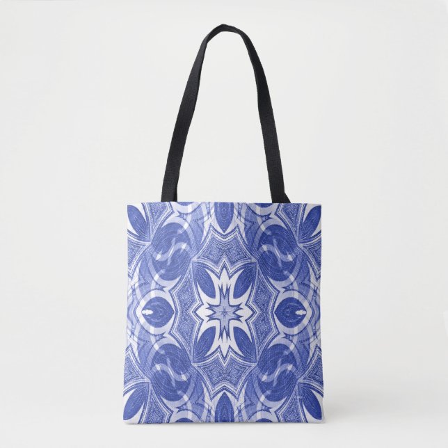 Tote Bag Moments celtiques en bleu.... (Devant)