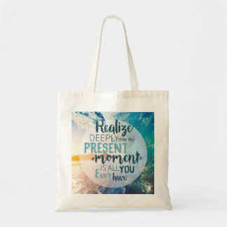 Tote Bag Moments Encouragement Succès Conseils de vie Citat