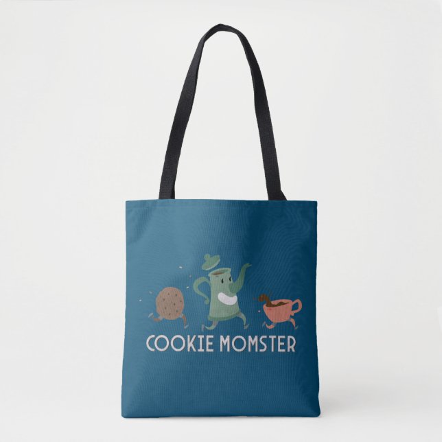 Tote Bag Momster de biscuit (Devant)