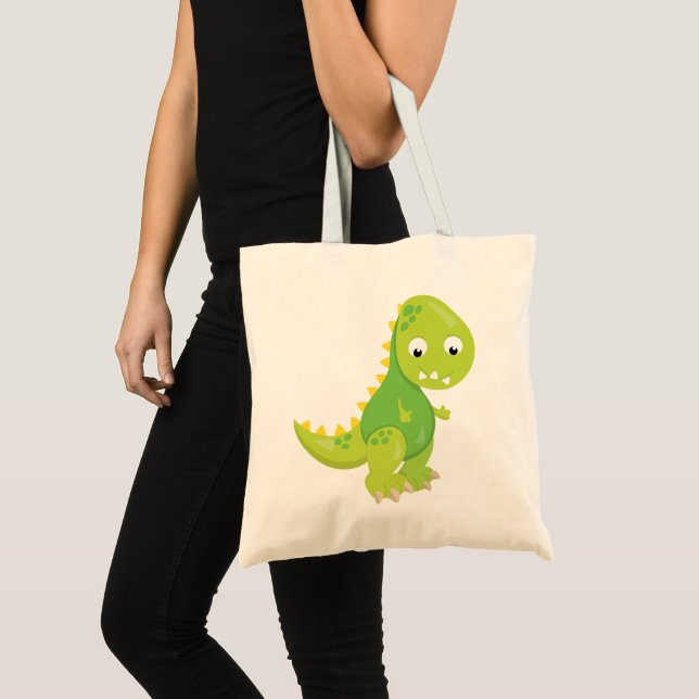 Tote Bag Mon bébé Dinosaur (Devant (produit))