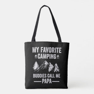 Tote Bag Mon Camping Préféré - Les Copains M'appellent Papa