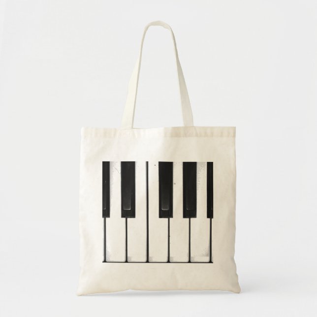 Tote Bag Mon cher Love [le piano] (Devant)