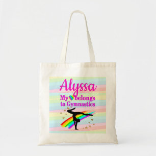 TOTE BAG MON COEUR APPARTIENT À LA GYMNASTIQUE