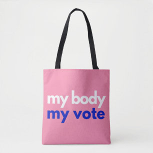 Tote Bag Mon corps Mon vote Roevember