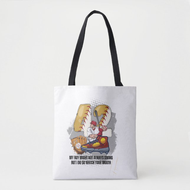 Tote Bag Mon garçon pourrait ne pas toujours osciller, mais (Devant)