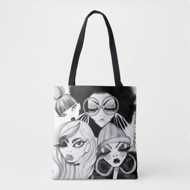 Tote Bag Mon gardien des soeurs Fourre-tout (Devant)