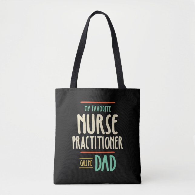 Tote Bag Mon infirmière praticienne préférée appelez-moi pa (Devant)