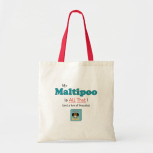 Tote Bag Mon Maltipoo est tout cela !