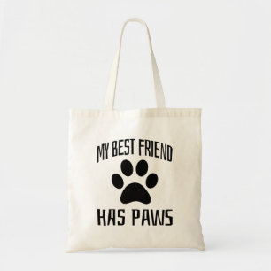 Tote Bag Mon meilleur ami a des pattes - Amoureux de les ch