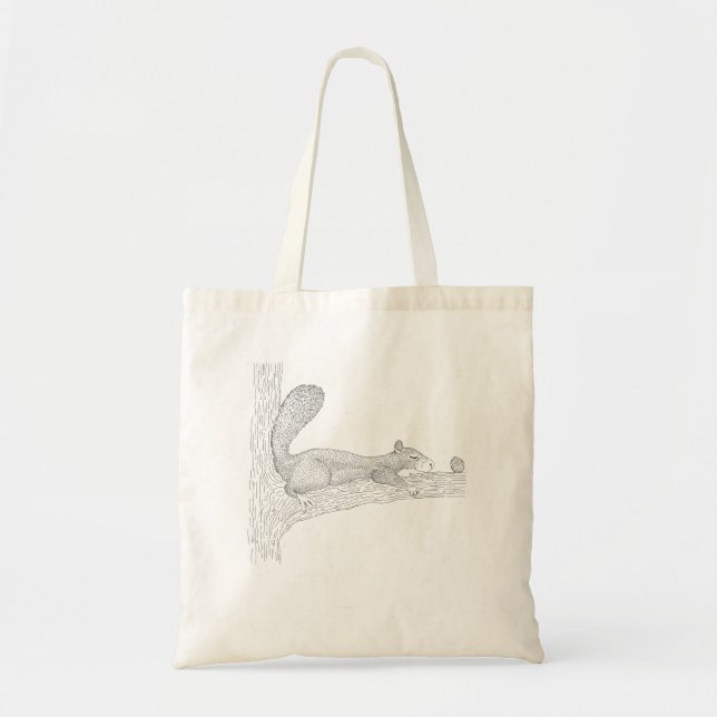 Tote Bag "Mon précieux" noyer (Devant)