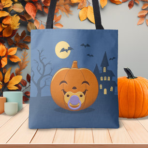 Tote Bag Mon premier Citrouille de pacificateur Halloween