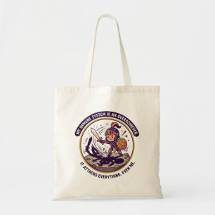 Tote Bag Mon système immunitaire est un surdoué Il attaque
