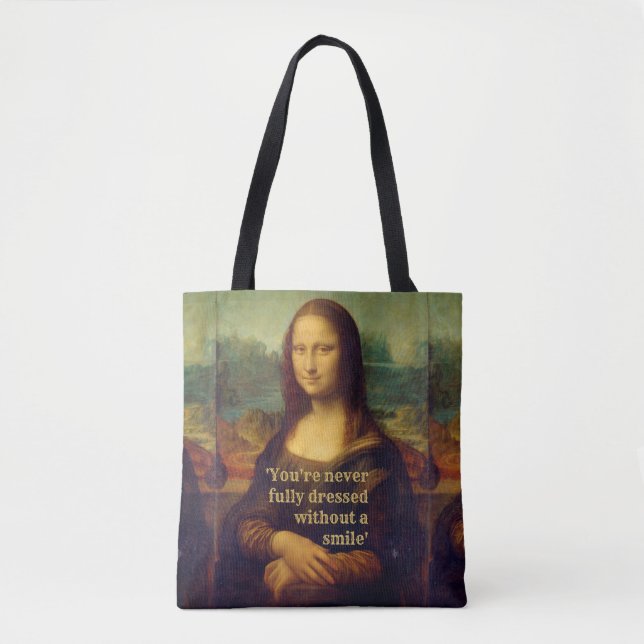 Tote Bag Mona Lisa (Devant)