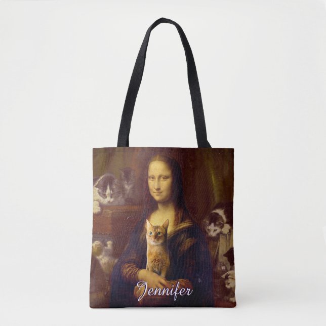 Tote Bag Mona Lisa (Devant)