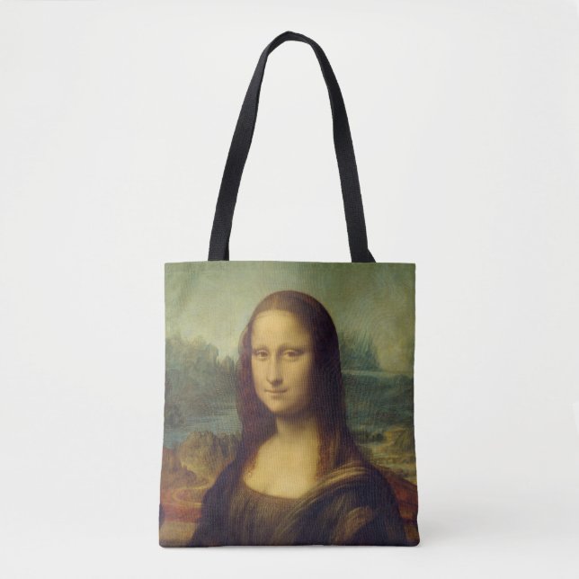Tote Bag Mona Lisa By Leonardo Da Vinci (Devant)