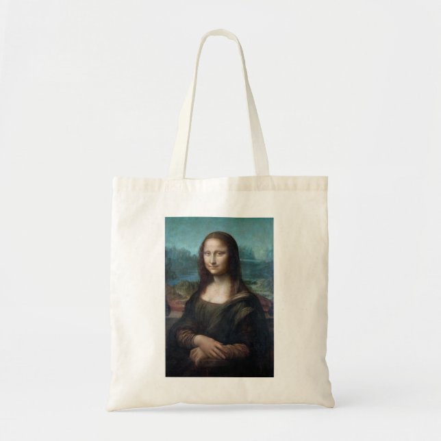 Tote Bag Mona Lisa Célèbre Arts Visuels Leonardo da Vinci P (Devant)