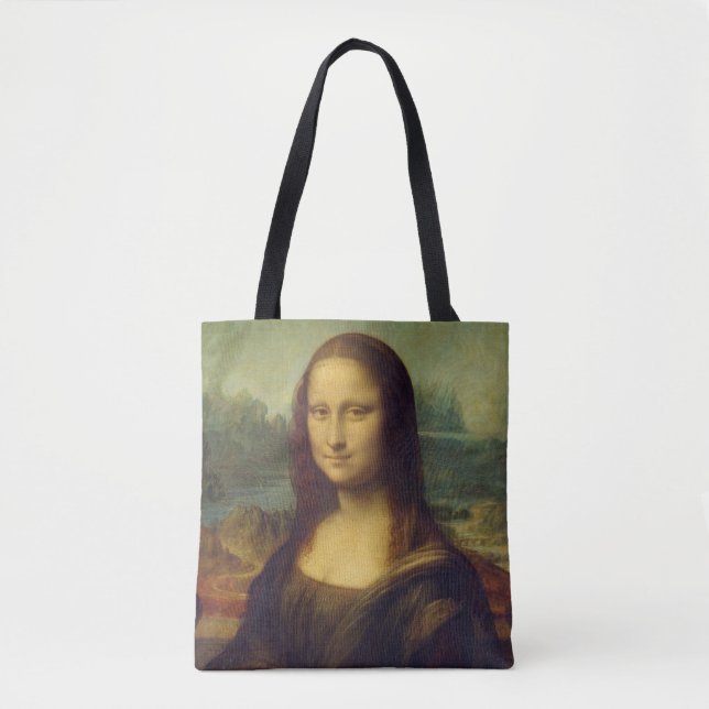 Tote Bag Mona Lisa, Léonard de Vinci (Devant)