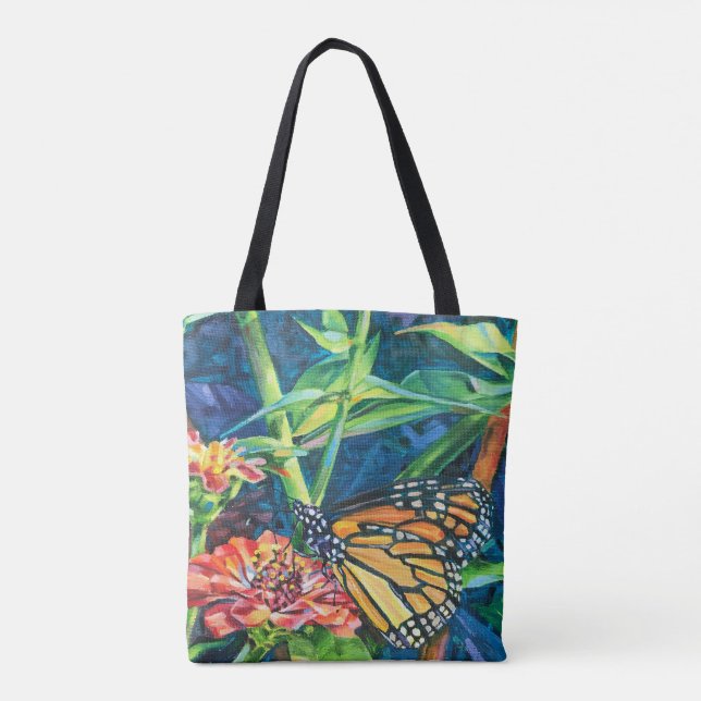 Tote Bag Monarch fourre-tout. Magnifique papillon royal (Dos)