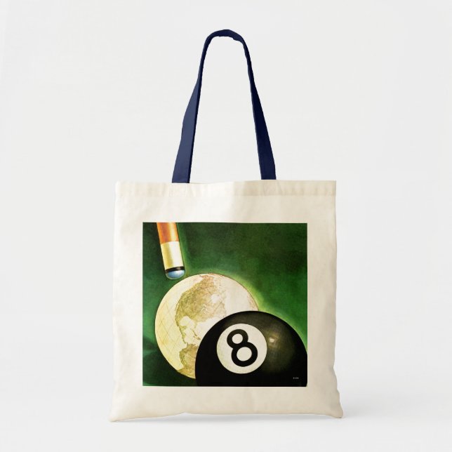 Tote Bag Monde comme boule de réplique (Devant)