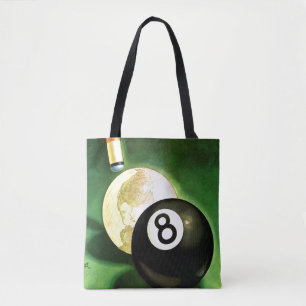 Tote Bag Monde en boule de cue