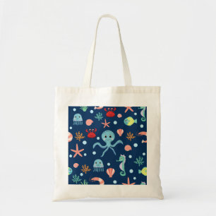 Tote Bag Monde marin