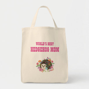 Tote Bag Mondes Meilleur Hérisson Maman Meilleure Secourt d