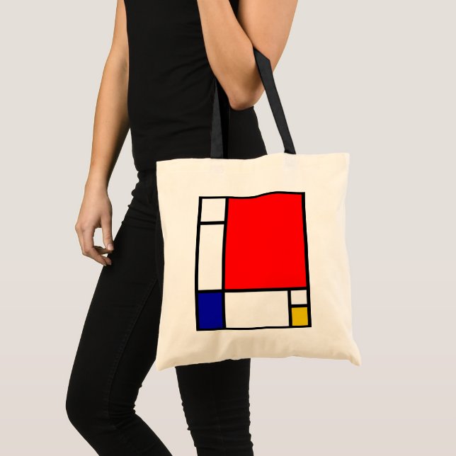 Tote Bag Mondrian 1 (Devant (produit))