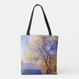 Tote Bag Monet - Antibes vue depuis les jardins de Salis