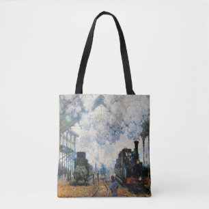 Tote Bag Monet - Arrivée du train de Normandie,