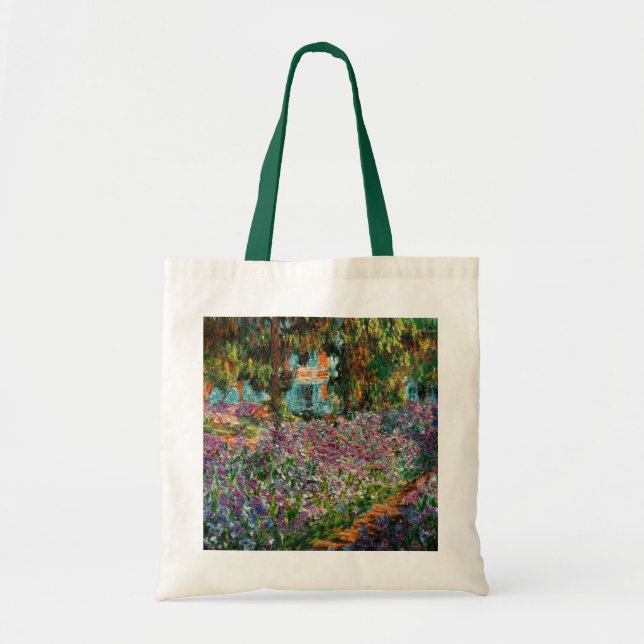 Tote Bag Monet Le jardin de l'artiste à Giverny (Devant)