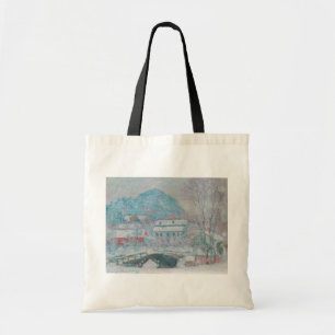 Tote Bag Monet - Norvège, Village Sandviken dans la Fourre-