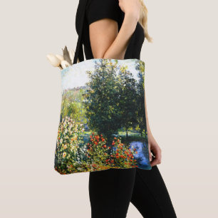 Tote Bag Monet - Roses dans le jardin de Montgeron,