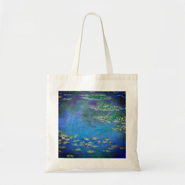 Tote Bag Monet Water Lilies 1906 (Devant)