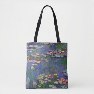 Tote Bag Monet Water Lilies Chef-d'oeuvre Peinture