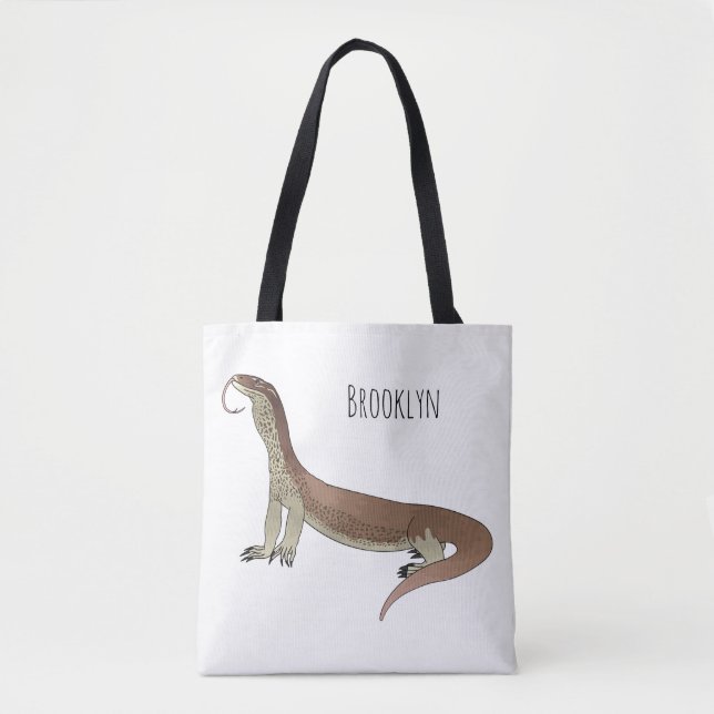 Tote Bag Monitor lizard (Devant)