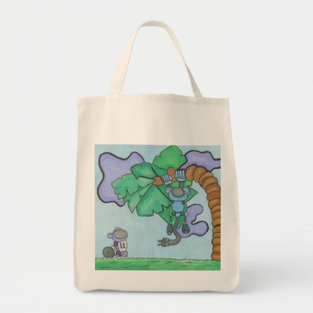 Tote Bag Monkee autour (Devant)