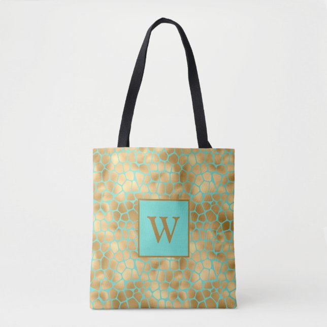 Tote Bag Monnaie d'imprimerie et or (Devant)