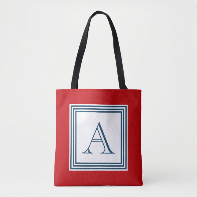Tote Bag Monogram design (Devant)