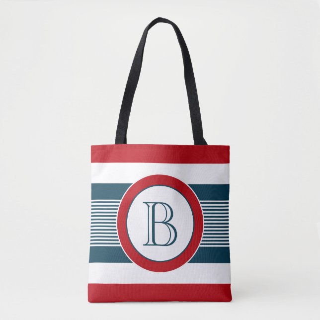 Tote Bag Monogram design (Devant)