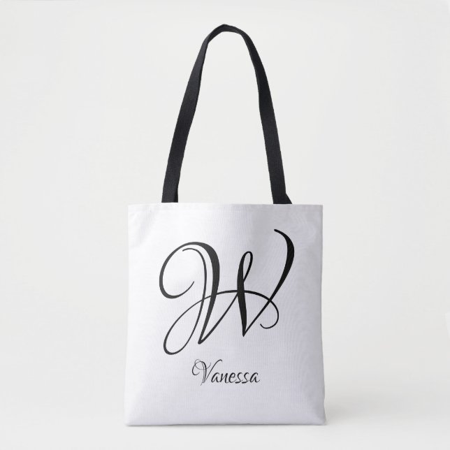 Tote Bag Monogramme (Devant)