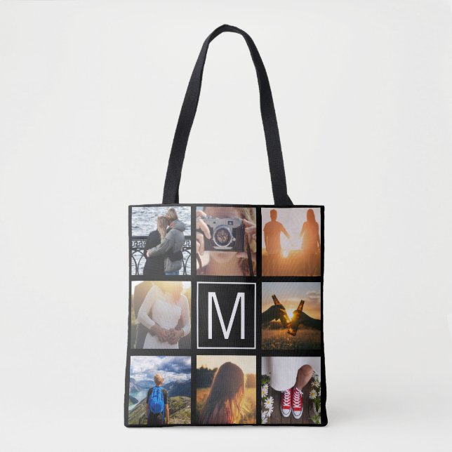 Tote Bag Monogramme 8 Frame LGN (Devant)
