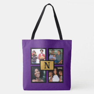 Tote Bag Monogramme à 4 cadres Fourre-tout