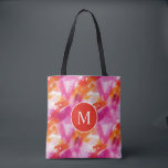 Tote Bag Monogramme Aquarelle rose orange Abstrait<br><div class="desc">Le Sac fourre-tout Abstrait Monogram Watercolor Pink Orange est un mélange parfait de style et de fonctionnalité. Doté d'une aquarelle dynamique aux teintes rose et orange, ce fourre-tout ajoute une touche de couleur à toute tenue. Le monogramme ajoute une touche personnelle, ce qui en fait le vôtre. Avec des compartiments...</div>