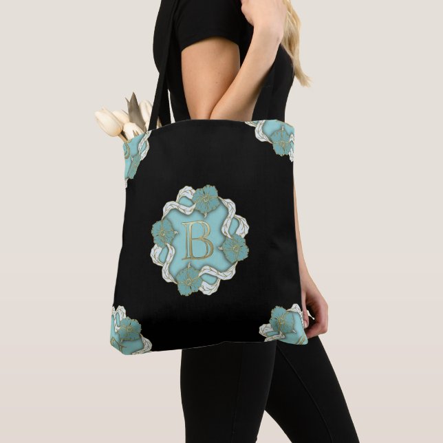 Tote Bag Monogramme B (De près)