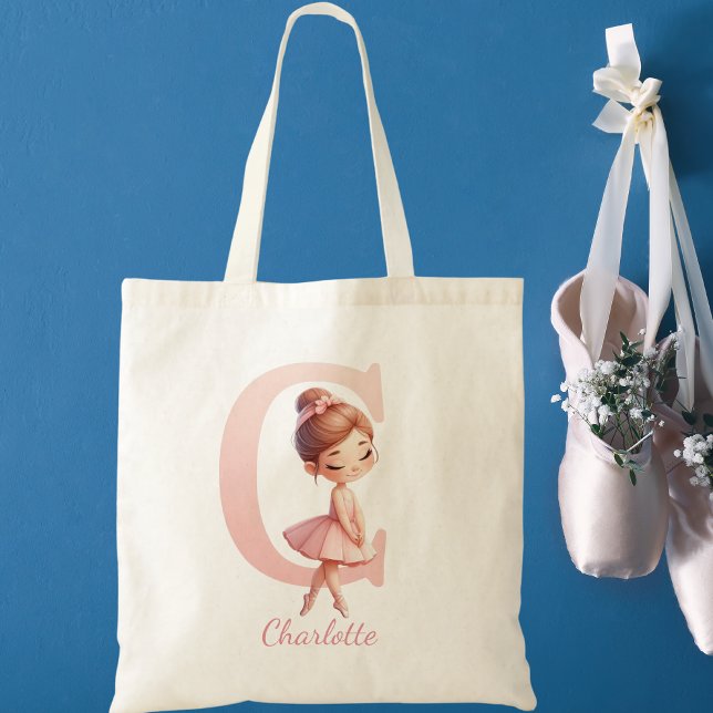 Tote Bag Monogramme Ballerina (Créateur téléchargé)