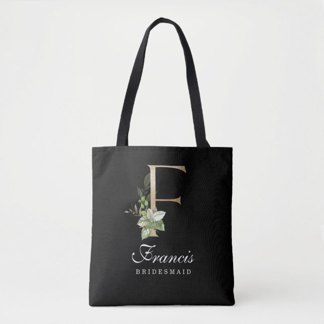 Tote Bag Monogramme Bridesmaid Fourre-tout (Devant)